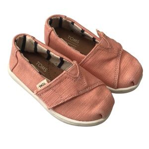 TOMS Pink shoes